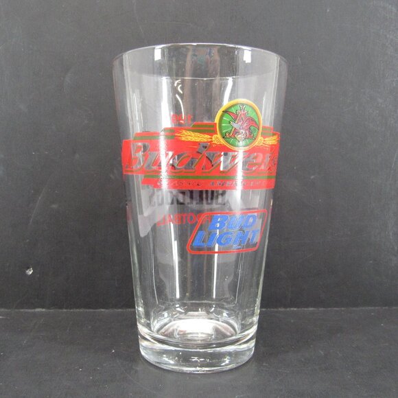 Budweiser Bud Light Logo 1997 Georgia Bulldogs Football Libbey Glass 10 Oz - Picture 1 of 8